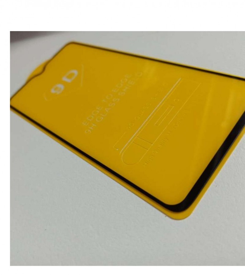 Redmi Note 8 Pro - 9D - Full Glue - Full coverage - Edge to Edge - Protective Tempered Glass