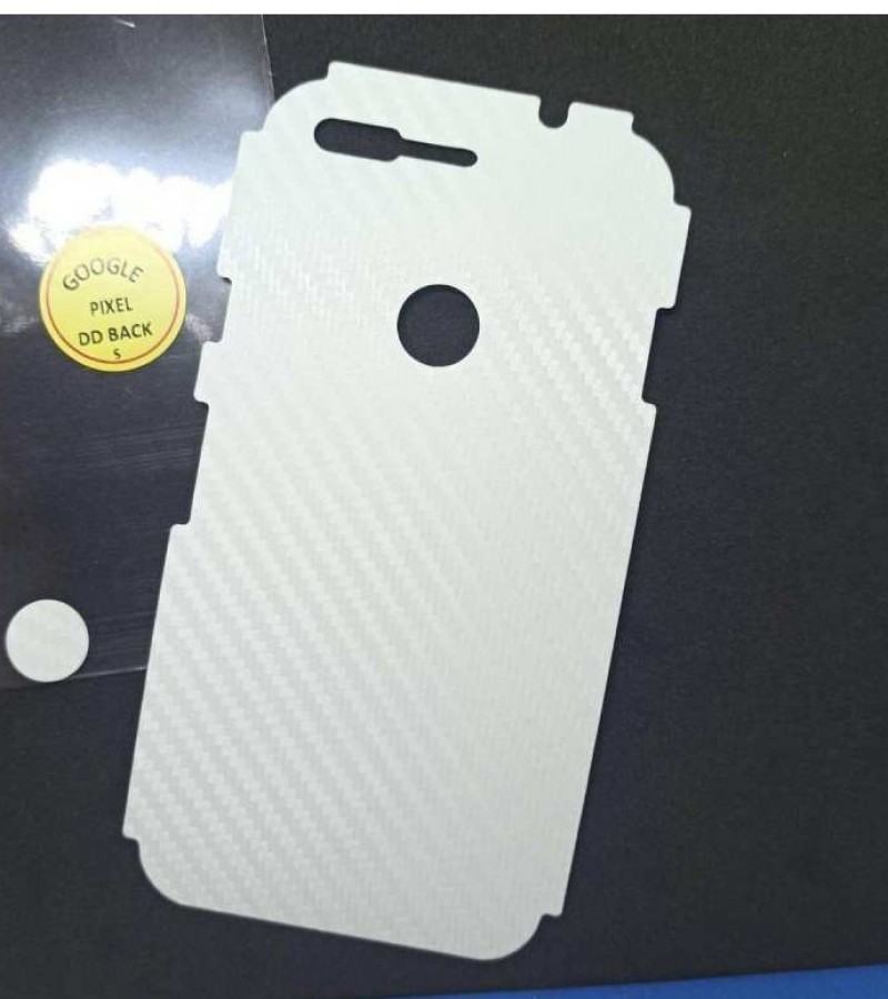 Google Pixel - Carbon fibre - Matte Mosaic Design - Back Skin - Back Protector