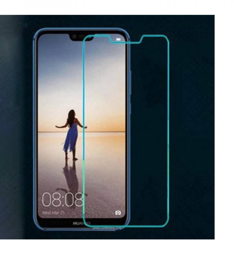 Huawei P20 Lite - 2.5D Plain & Polished - Protective Tempered Glass