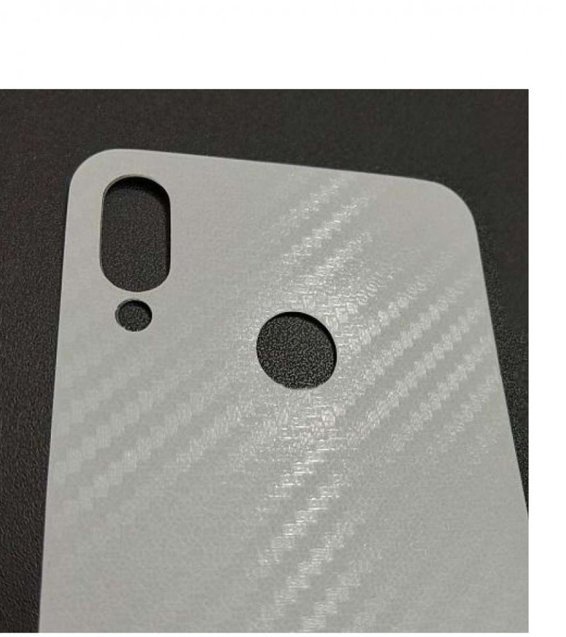 Huawei P20 Lite - Carbon fibre - Matte Mosaic Design - Back Skin - Back Protector