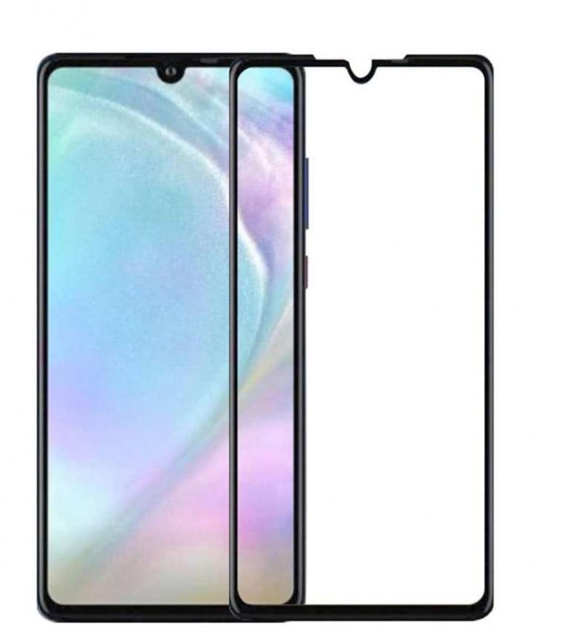 Huawei P30 Lite - Full coverage Protective Tempered Glass -