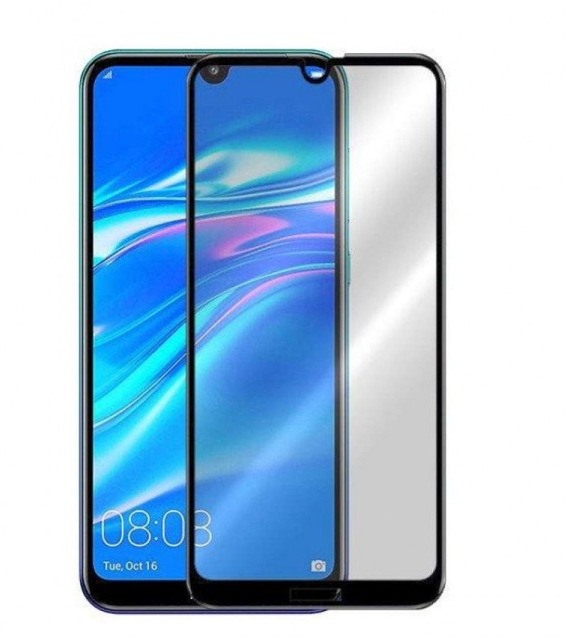 Huawei Y7 Prime (2019)- Full coverage Protective Tempered Glass
