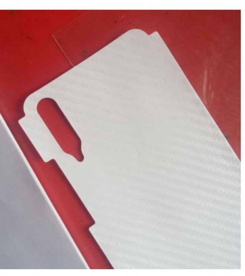 Huawei Y9S - Carbon fibre - Matte Mosaic Design - Back Skin - Back Protector - Sheet - 020