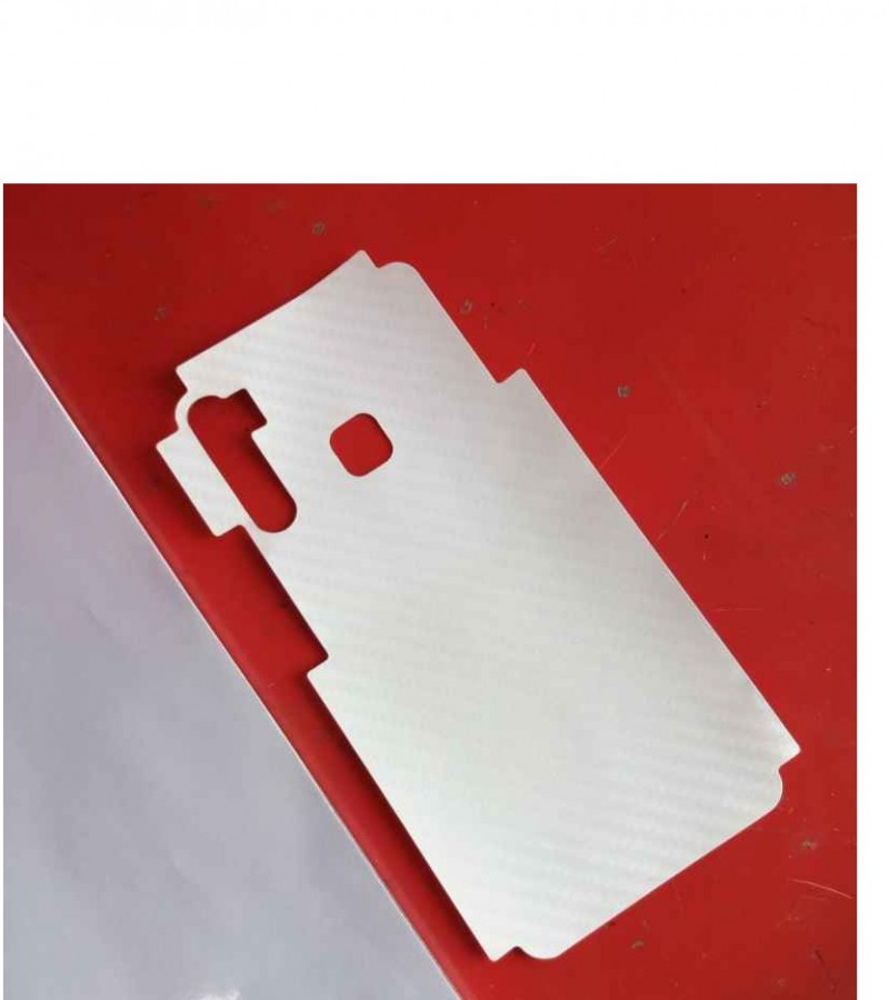 Infinix S5 Lite - Carbon fibre - Matte Mosaic Design - Back Skin - Back Protector - Sheet - 020