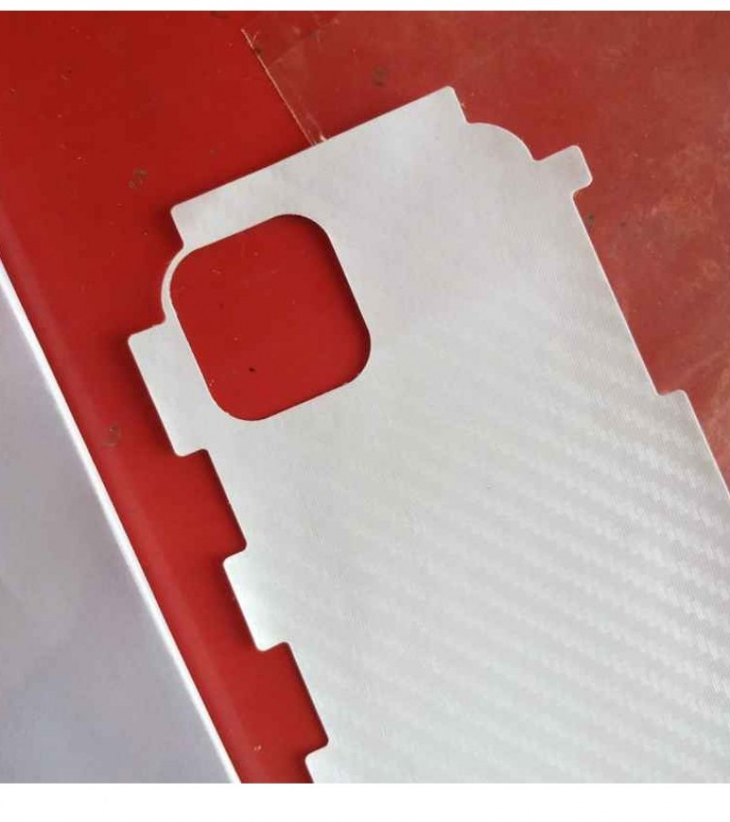 Iphone 11 Pro - Carbon fibre - Matte Mosaic Design - Back Skin - Back Protector - Sheet - 020