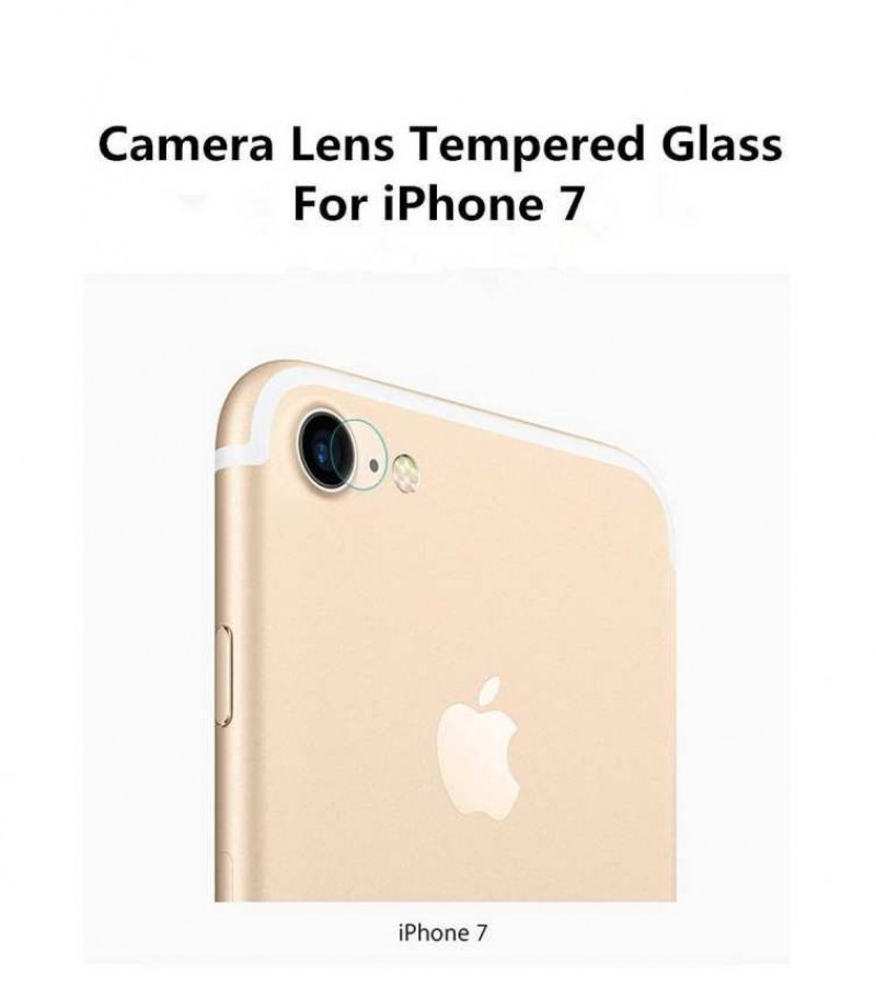 Iphone 7 - Camera Lens - Protective Tempered Glass
