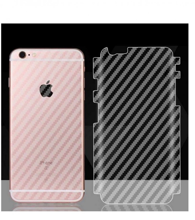 Iphone 7 Plus / 8 plus - Carbon fibre - Matte Mosaic Design - Back Skin - Back Protector