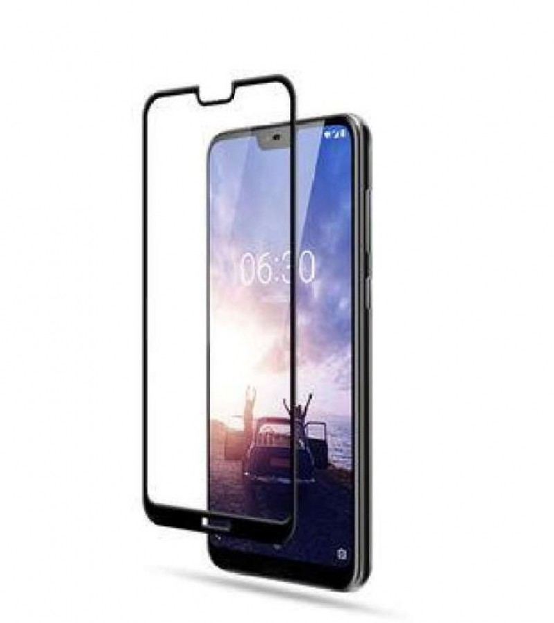 Nokia 1.1 - 5D - Full Glue - Full coverage - Edge to Edge - Protective Tempered Glass