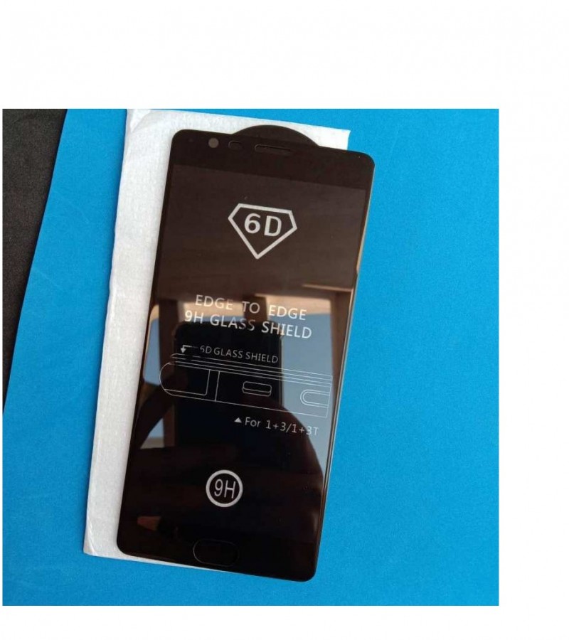 ONEPLUS 3 - 6D Gorilla Glass - Full Glue - Protective Tempered Glass