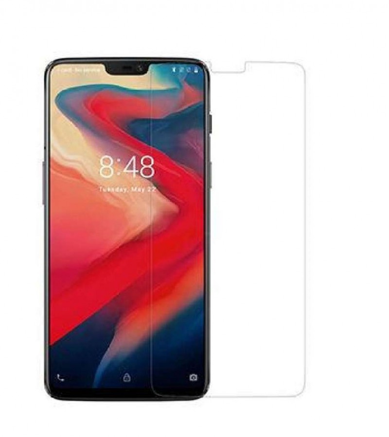 Oneplus 6 - 2.5D Plain & Polished - Protective Tempered Glass