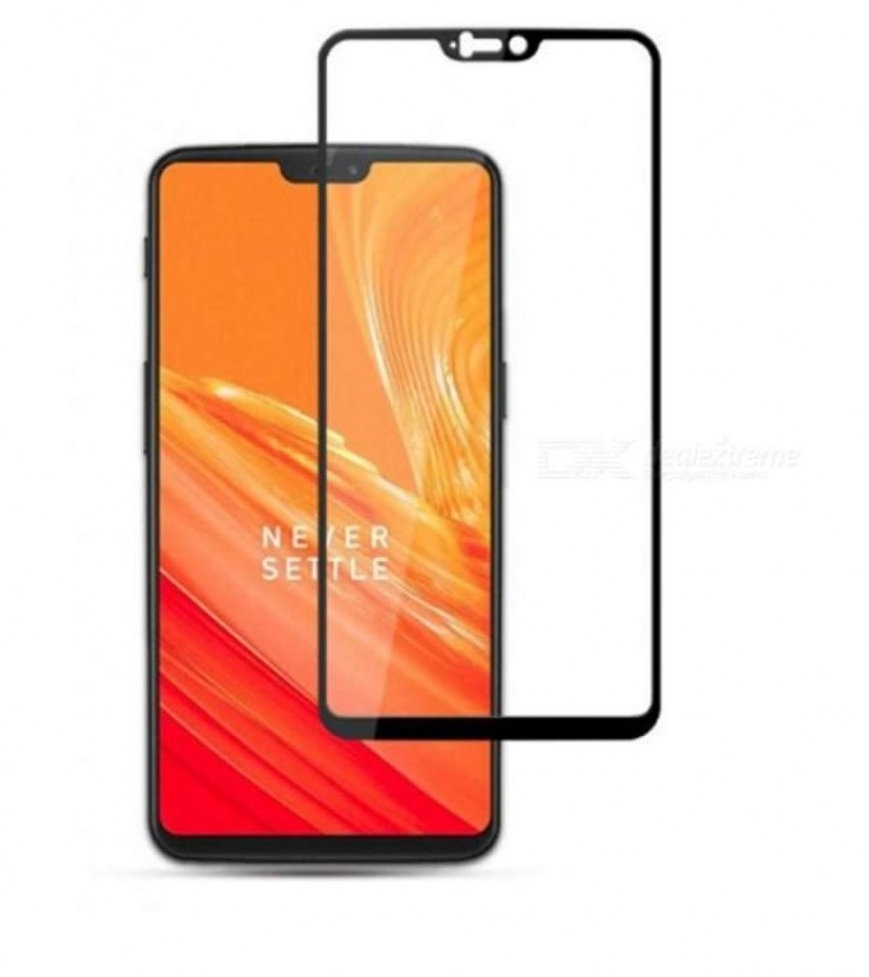 Oneplus 6 - 5D - Full Glue - Full coverage - Edge to Edge - Protective Tempered Glass