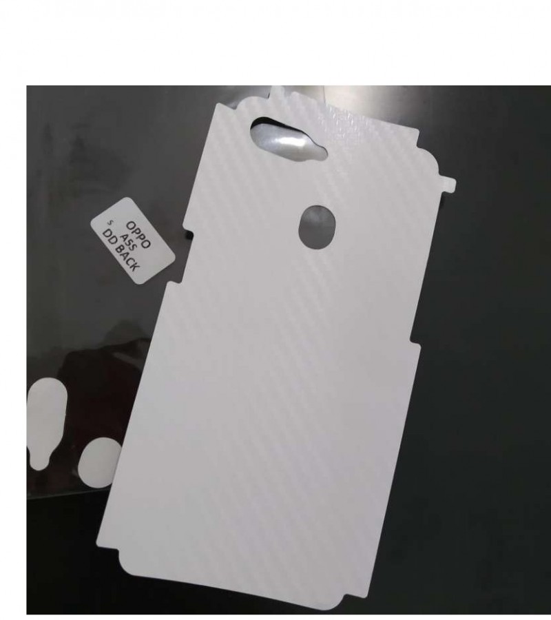 Oppo A5s - Carbon fibre - Matte Mosaic Design - Back Skin - Back Protector