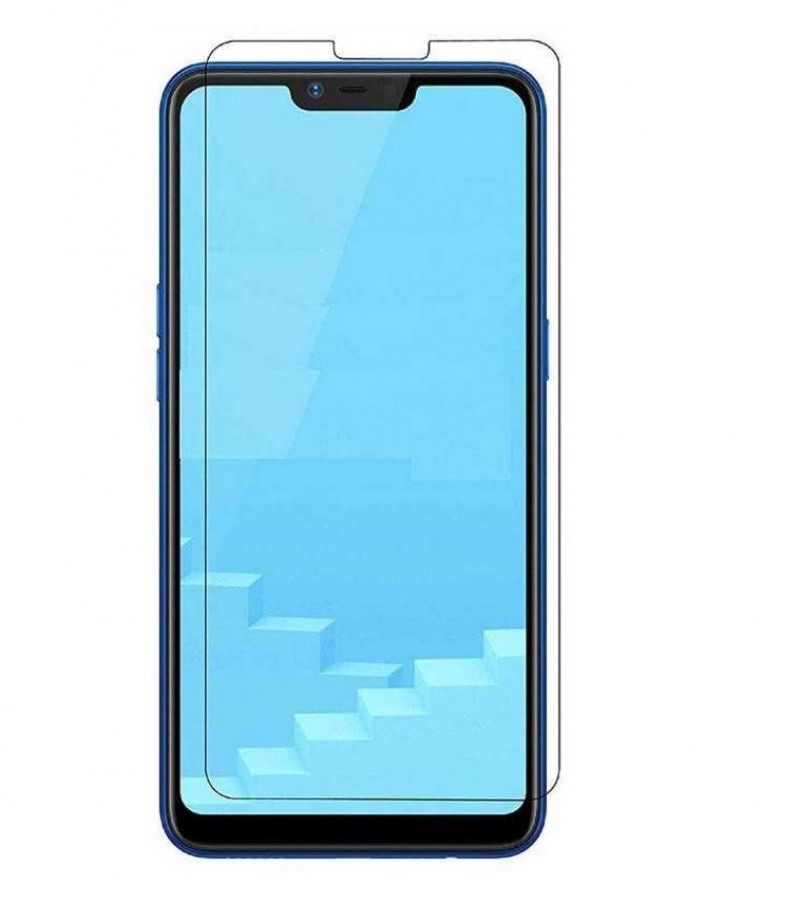 Realme_ C1 - 2.5D Plain & Polished - Protective Tempered Glass