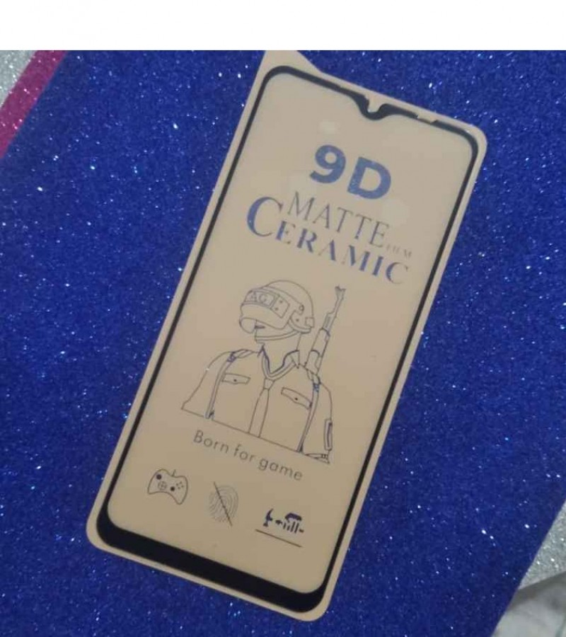 Redmi 9a - 0.5mm - 9H - Unbreakable protective Ceramic Matte Glass