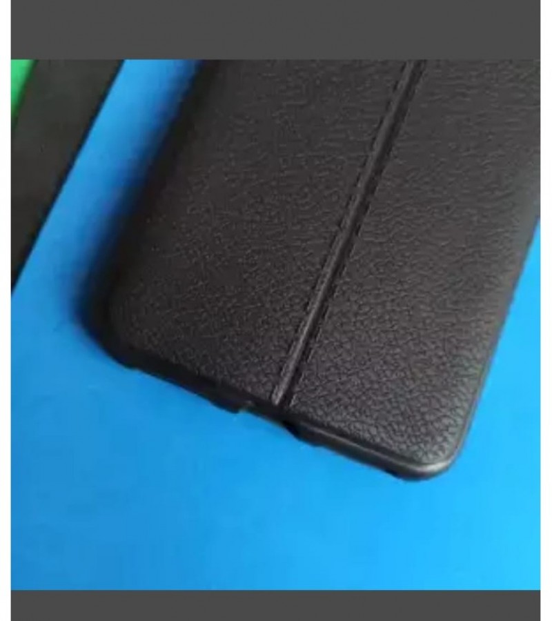Redmi Note 6 - Litchi Textured - Autofocus Silicone Cover - Soft Rubber Case - 070