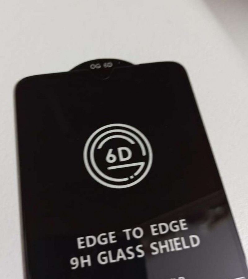 Redmi Note 8 Pro - 6D Gorilla Glass - Full Glue - Protective Tempered Glass