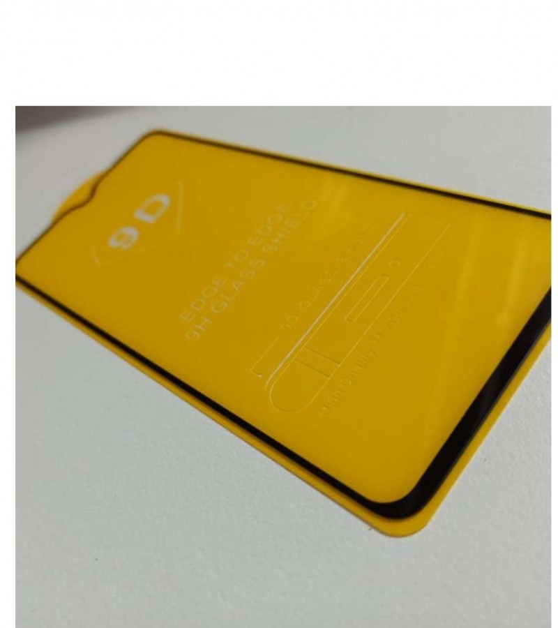 Redmi Note 8 Pro - 9D - Full Glue - Full coverage - Edge to Edge - Protective Tempered Glass