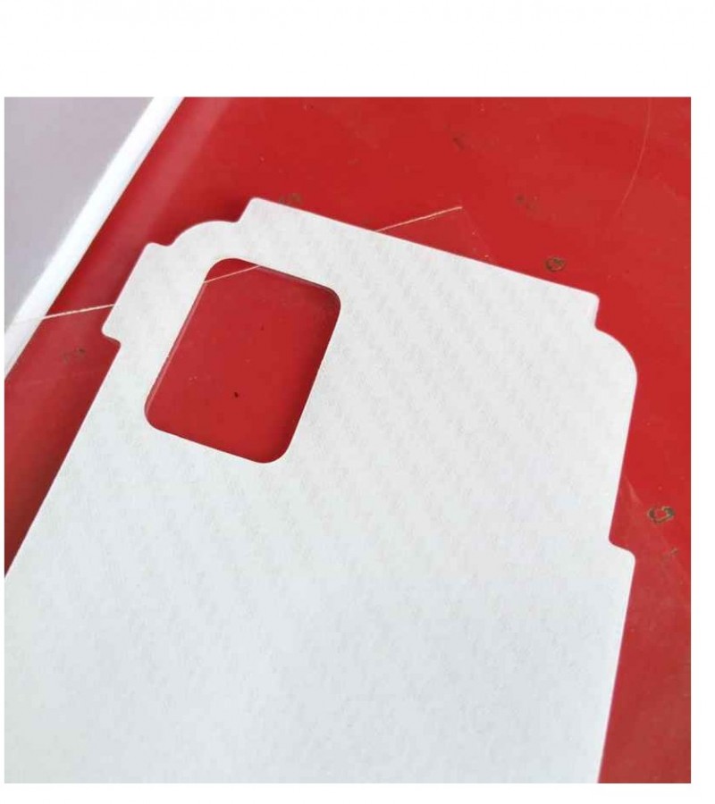 Samdung A51 - Carbon fibre - Matte Mosaic Design - Back Skin - Back Protector