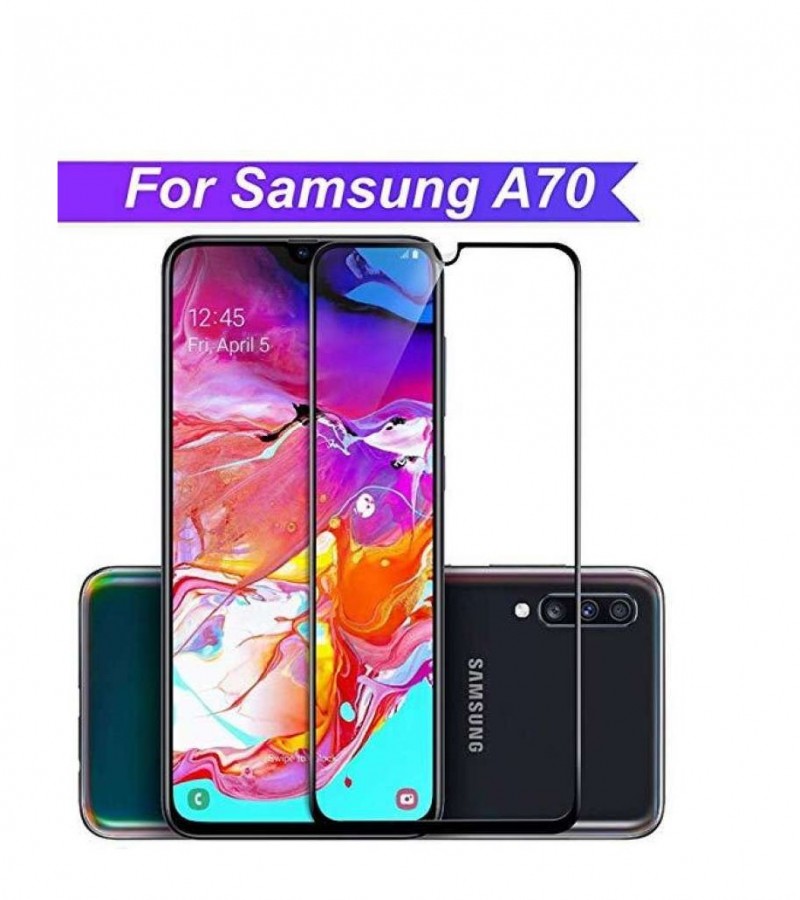 Samsung A70 - Full coverage Protective Tempered Glass - Screen Protector