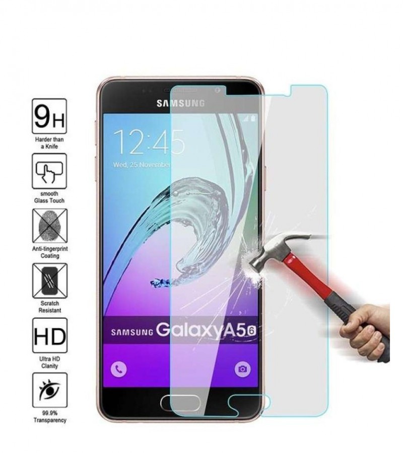 Samsung Galaxy A5 2016 / 2017 - 2.5D Plain & Polished - Protective Tempered Glass