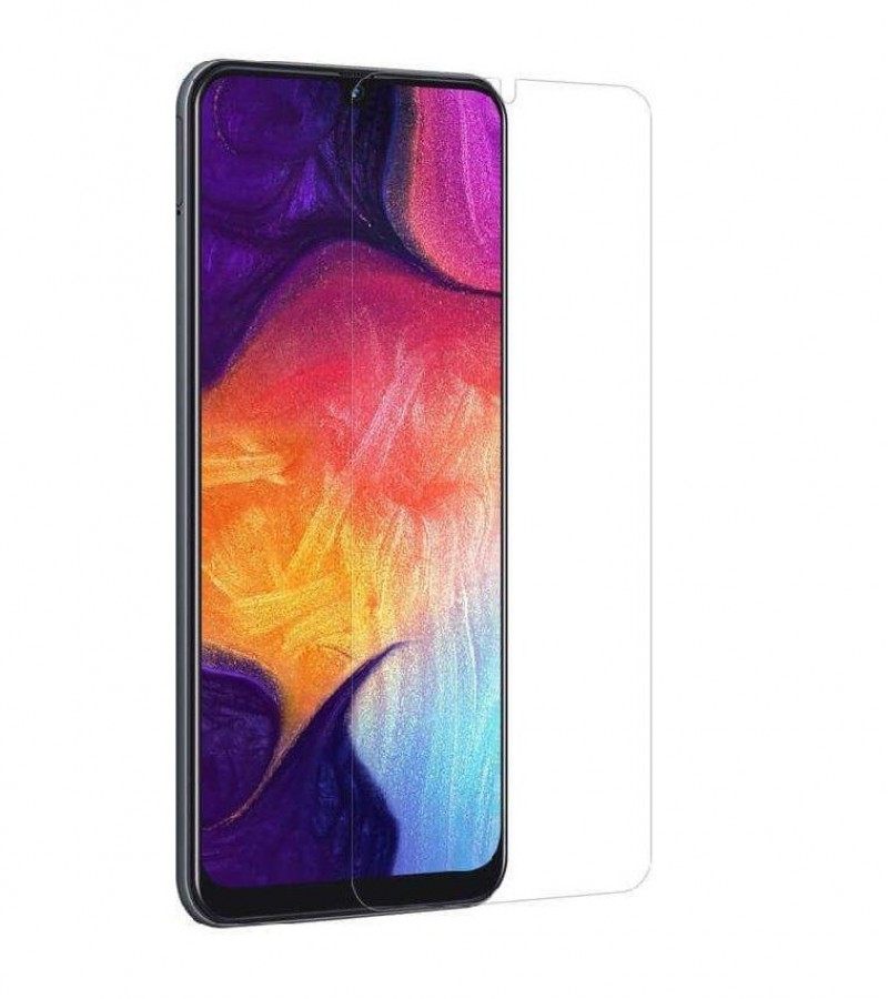 Samsung Galaxy A50 - 2.5D Plain & Polished - Protective Tempered Glass