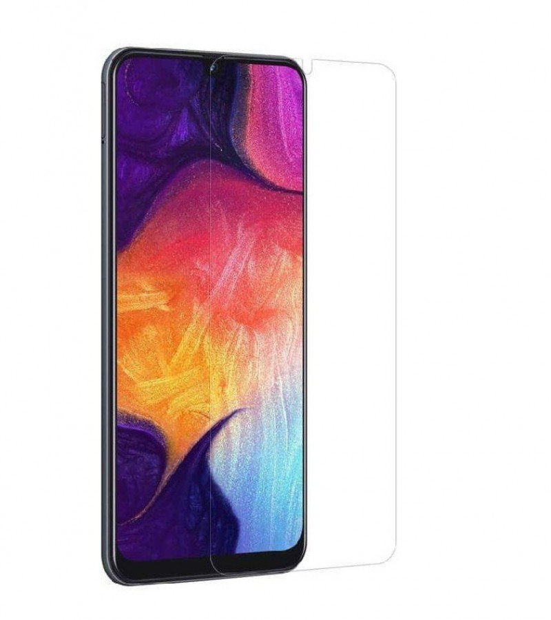 Samsung Galaxy A50 - 2.5D Plain & Polished - Protective Tempered Glass