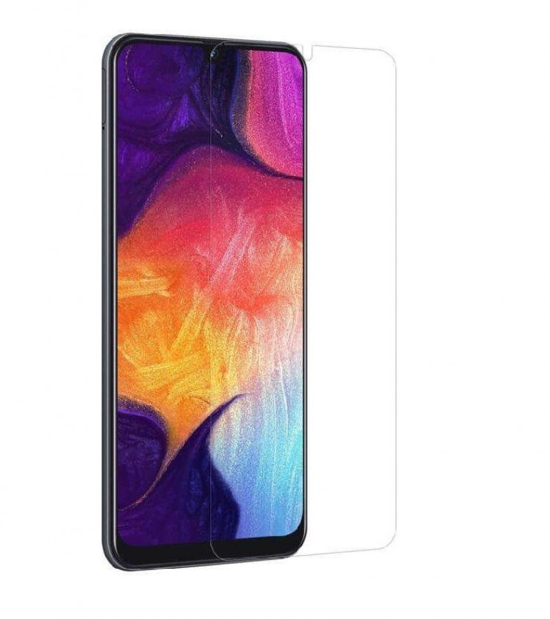 Samsung Galaxy A50 - 2.5D Plain & Polished - Protective Tempered Glass