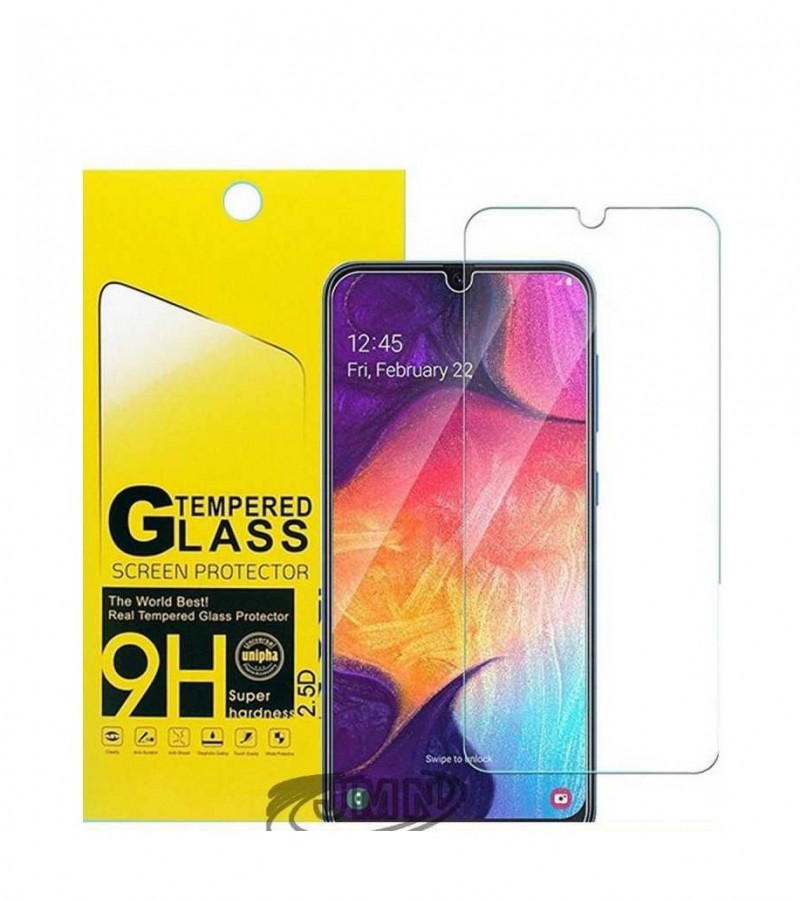 Samsung Galaxy A70 - 2.5D Plain & Polished - Protective Tempered Glass
