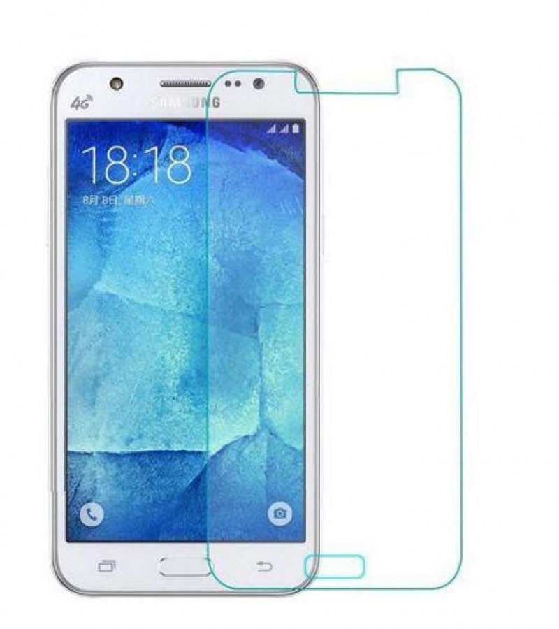 Samsung J7 / J7 Pro - 2.5D Plain & Polished - Protective Tempered Glass