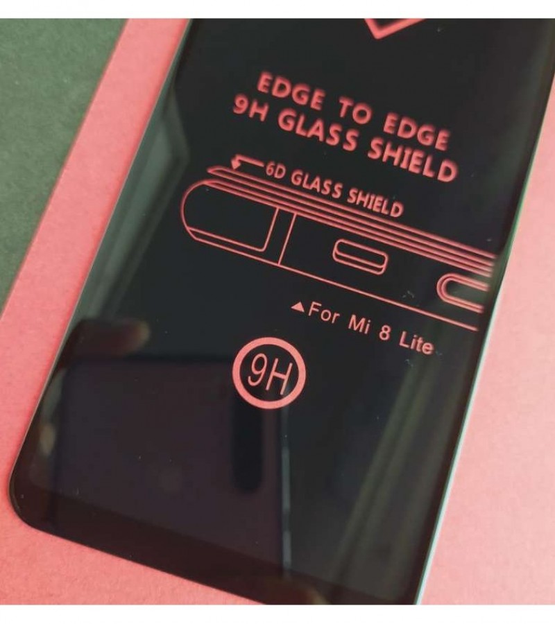 Xiaomi Mi 8 Lite - 6D Gorilla Glass - Full Glue - Protective Tempered Glass