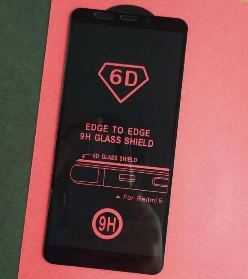 Xiaomi Redmi 5 - 6D Gorilla Glass - Full Glue - Protective Tempered Glass
